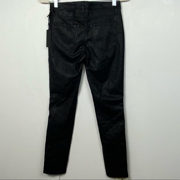 NWT Blank NYC Faux Leather Legging The Reade Crop Pants Size 26 New With Tags - Picture 5 of 11